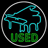 Piano Used Neonreclame