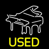Piano Used Neonreclame