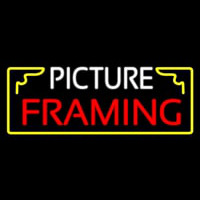 Picture Framing With Frame Logo Neonreclame