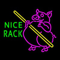Pig Pool Nice Rack Neonreclame