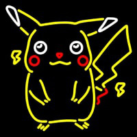 Pikachu Neonreclame