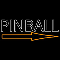 Pinball With Arrow 1 Neonreclame