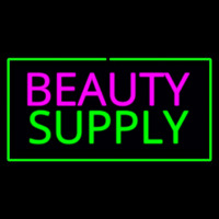 Pink Beauty Green Supply Green Border Neonreclame