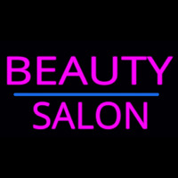 Pink Beauty Salon Blue Line Neonreclame