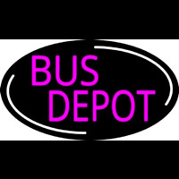 Pink Bus Depot Neonreclame