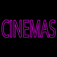 Pink Cinemas Block Neonreclame