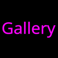 Pink Cursive Gallery Neonreclame