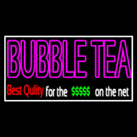 Pink Double Stroke Bubble Tea Neonreclame