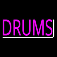 Pink Drums Neonreclame