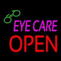 Pink Eye Care Block Open Neonreclame
