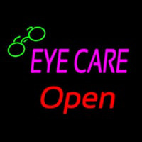 Pink Eye Care Red Open Logo Neonreclame