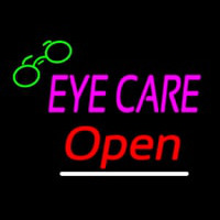 Pink Eye Care Red Open Neonreclame