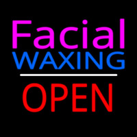 Pink Facial Wa ing Red Open Neonreclame