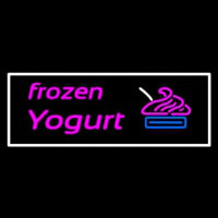 Pink Frozen Yogurt Neonreclame