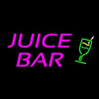 Pink Juice Bar Logo Neonreclame