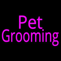 Pink Pet Grooming Neonreclame