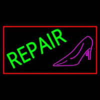 Pink Sandal Green Repair Neonreclame