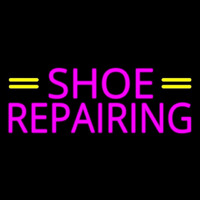 Pink Shoe Repairing Neonreclame