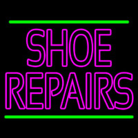 Pink Shoe Repairs With Line Neonreclame