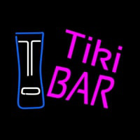 Pink Tiki Bar with Logo Neonreclame