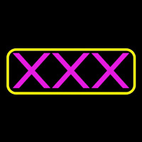 Pink X   Neonreclame