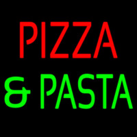 Pizza And Pasta Red And Green Neonreclame