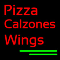Pizza Calzones Wings Neonreclame