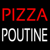 Pizza Poutine Neonreclame