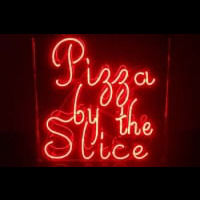 Pizza by the Slice Neonreclame