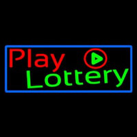 Play Lottery Neonreclame