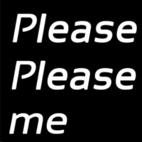 Please Please Me Neonreclame