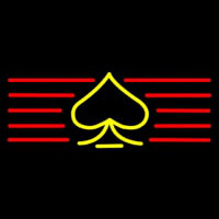 Poker Symbol 3 Neonreclame