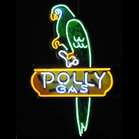 Polly Gas Neonreclame