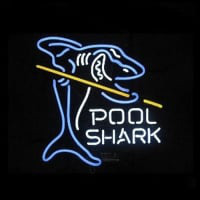 Pool Shark Winkel Open Neonreclame