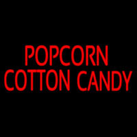 Popcorn Cotton Candy Neonreclame
