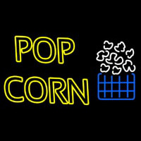 Popcorn Yellow With Logo Neonreclame