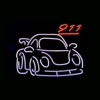 Porsche 911 Gt2 Car Dealer Bier Bar Neonreclame
