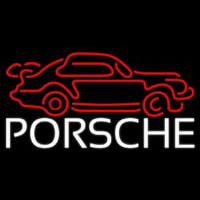 Porsche Car Neonreclame