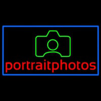 Portrait Photo With Camera With Border Neonreclame