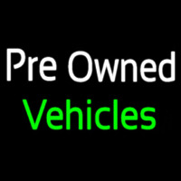 Pre Owned Vehicles Neonreclame