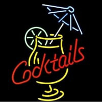 Professional Cocktail And Martini Umbrella Cup Beer Bar Real Gift Fast Ship Neonreclame