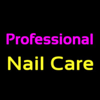 Professional Nail Care Neonreclame