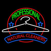 Professional Natural Cleaners Neonreclame