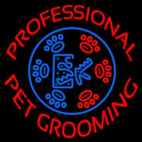 Professional Pet Grooming Neonreclame