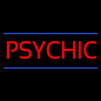 Psychic Blue Lines Neonreclame