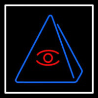 Psychic Eye Pyramid Neonreclame