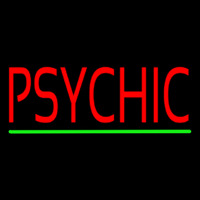 Psychic Green Line Neonreclame