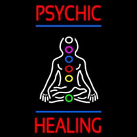 Psychic Health With Blue Line Neonreclame