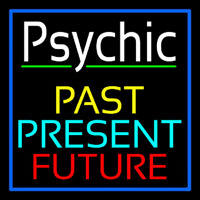 Psychic Past Present Future Neonreclame