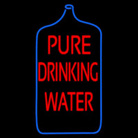 Pure Drinking Water Neonreclame